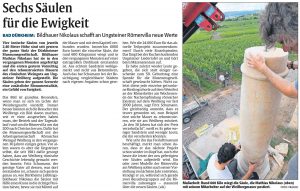 Sechs Säulen für die Ewigkeit